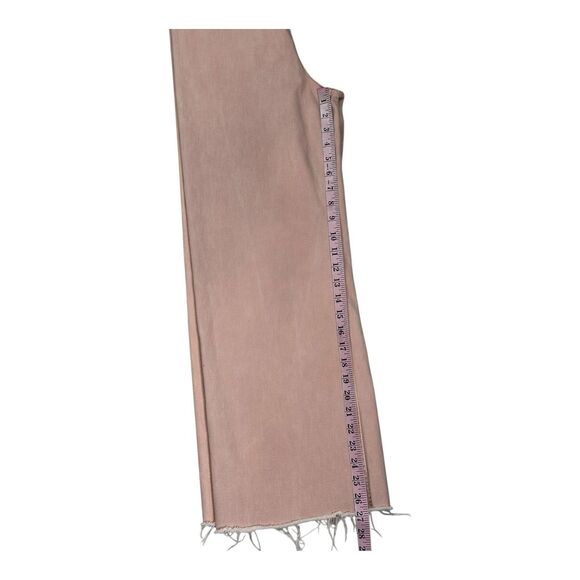 Zara Woman Jeans Women Pink 6 Wide Leg The Marine Premium Denim High Rise Pant - Picture 7 of 12